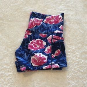 Popflex Active Pop Shorts Peony Size 4